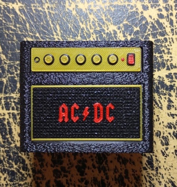 Producto - Porta Púas con cierre imantado AC/DC - Original Sulky -