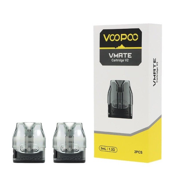 Producto - (POD/CARTUCHO) VOOPOO VMATE CARTRIDGE V2 1.2OHM 3ML 2PCS