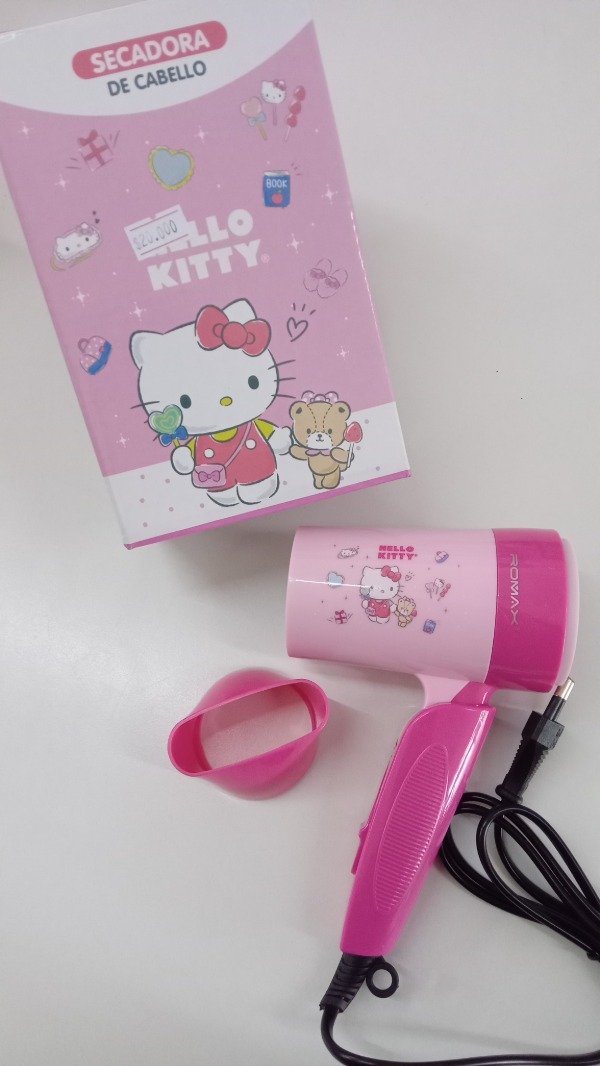 Producto - Secador de pelo hello kitty