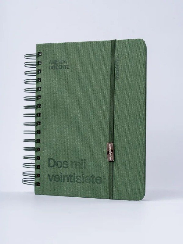 Producto - Agenda Docente Diaria A5 FW 2027 - Green - 0