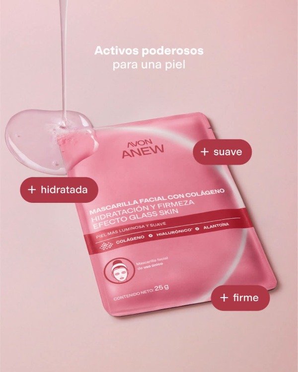 Producto - Mascarilla Facial Efecto Glass Skin - Anew - 3