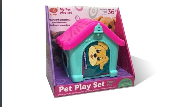 Producto - Perro peluche en cucha