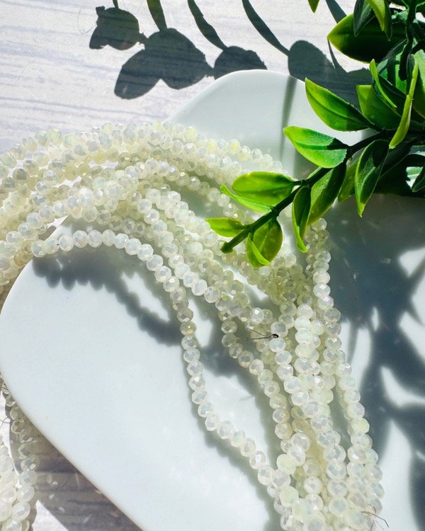 Producto - TIRA CRISTAL DE ROCA CRUDO TORNASOL 3MM