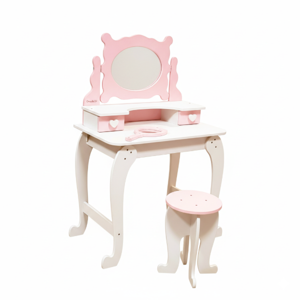 Producto - Toilette Chico con Banquito y Espejito de mano