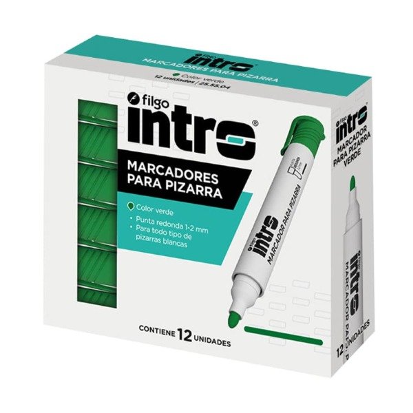 Producto - MARCADOR PIZARRA INTRO PUNTA REDONDA