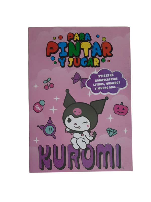 Producto - Libro para pintar KUROMI
