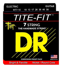 Producto - DR Encordado para guitarra eléctrica 7 cuerdas TITE-FIT MT7-10  10-56