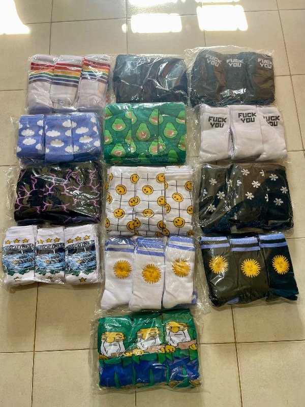 Producto - Docena surtida de media caña adulto