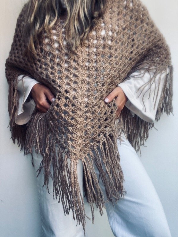 Producto - PONCHO TERRA - MARRÓN - 3