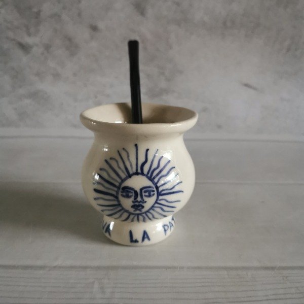 Producto - Mate + bombilla Viva la patria