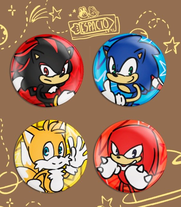 Producto - Pines Sonic