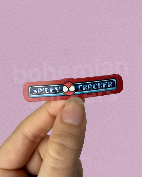 Producto - SPIDEY TRACKER -  - Sticker Individual de Marvel / Spiderman Brand New Day