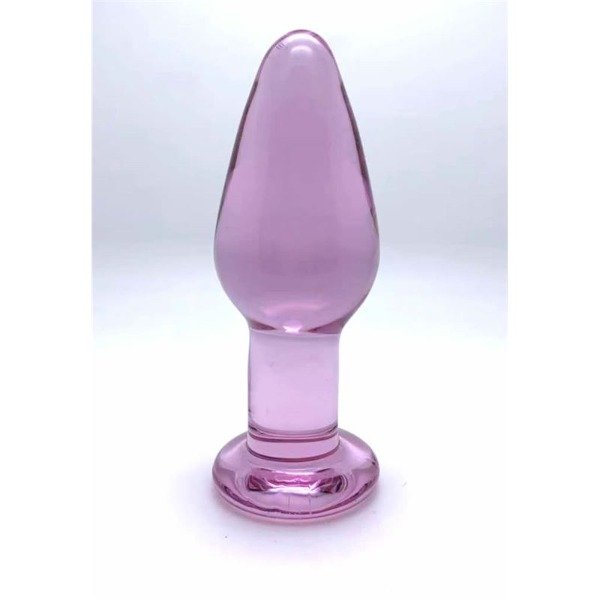 Producto - PLUG ANAL VIDRIO TEMPLADO ROSA
