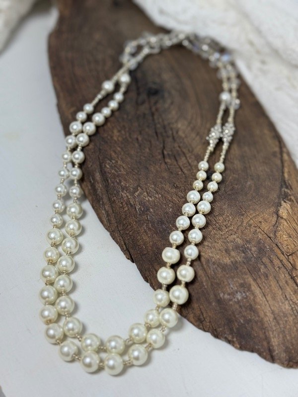 Producto - Collar LARA doble natural