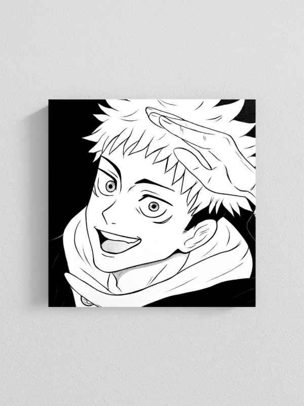 Producto - Cuadro Itadori Sukuna -Jujutsu kaisen- (17x17cm)