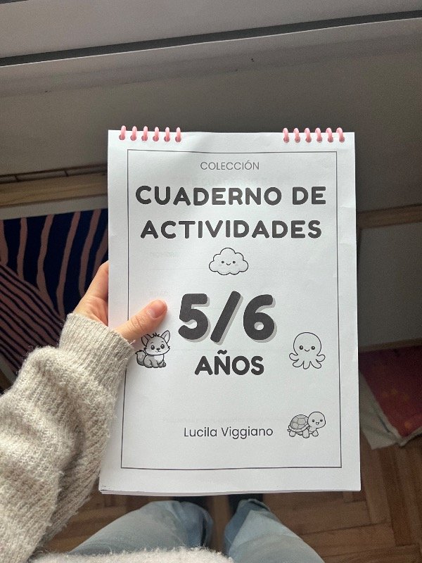 Producto - Cuaderno de Actividades 5/6 años