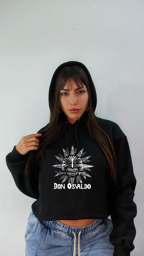 Producto - BUZO CROP FRIZA PREMIUN MUJER DON OSVALDO/ CALLEJEROS