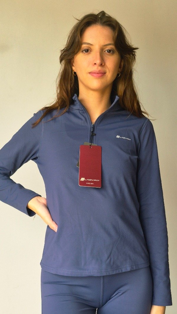 Producto - REMERA ZIP AZUL