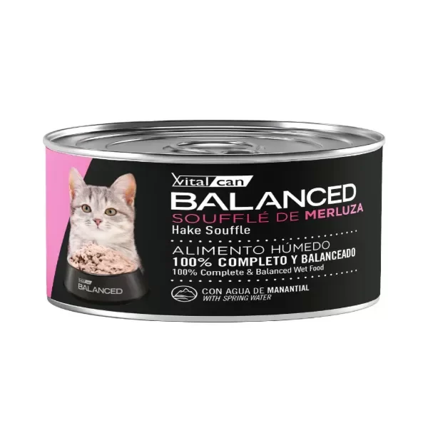 Producto - Lata balanced souffle merluza