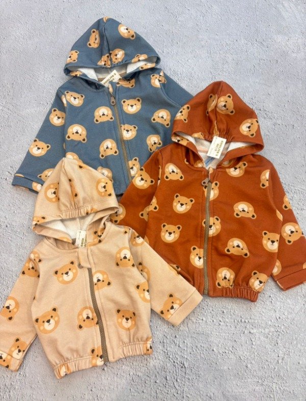 Producto - Campera bebe ositos rustica unisex