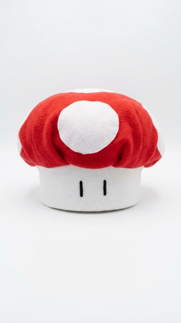 Producto - gorro Hongo Rojo o Verde Mario - 3