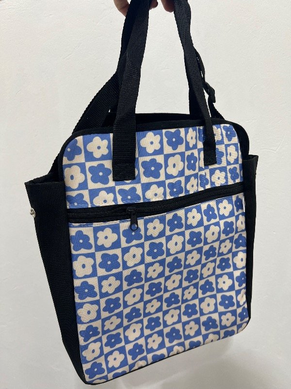 Producto - Bolso matero Azul y Blanco