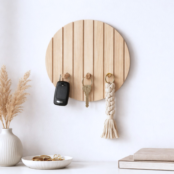 Producto - Organizador Porta Llaves Madera