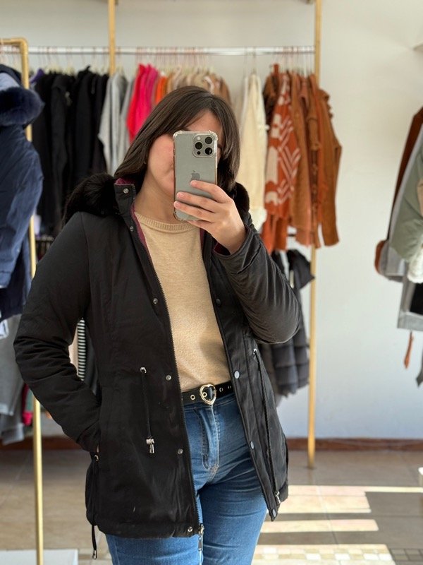 Producto - Campera parka dos en 1 (talle L)