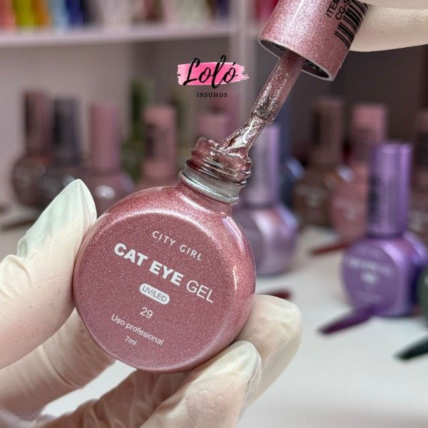 Producto - Esmalte semi 7ml City Girl Cat Eye - 29