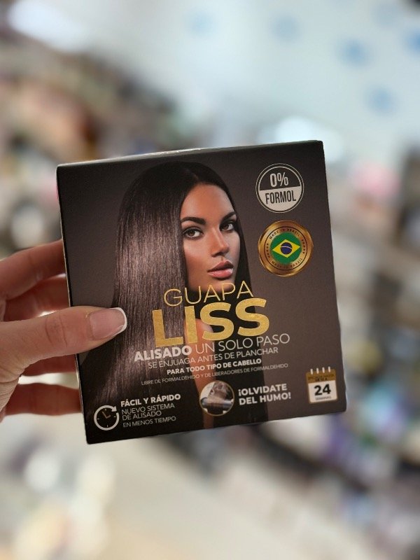 Producto - Kit Alisado Guapa Liss x100ml Shampoo + Alisado + Mascarilla