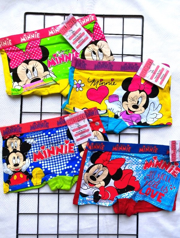 Producto - Boxer infantil minnie TALLE 4-6 AÑOS