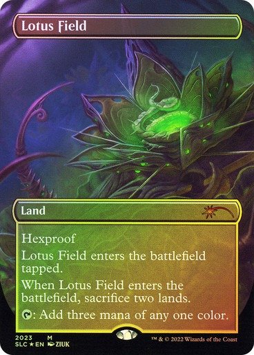 Producto - Lotus Field (Secret Lair Countdown) (Borderless Foil)