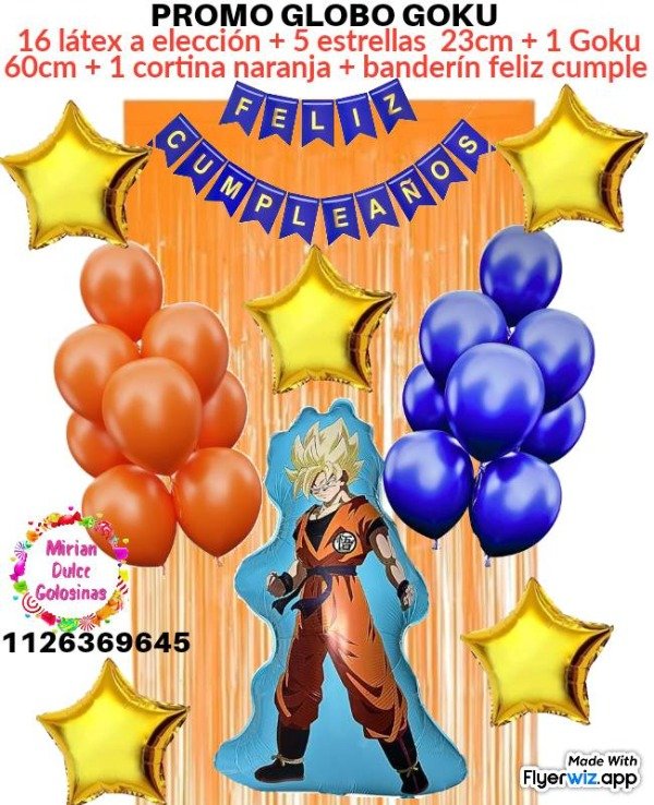 Producto - Promo globo Goku