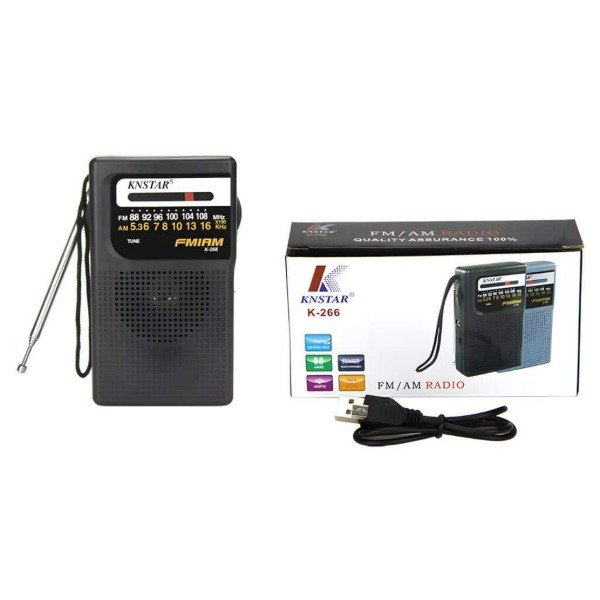 Producto - MINI RADIO PORTATIL DIAL ANALOGICO MODV-001F