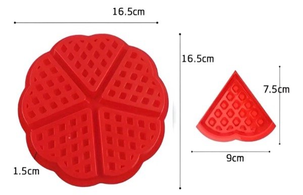 Producto - MOLDE SILICONA WAFFLE mod2 - 1