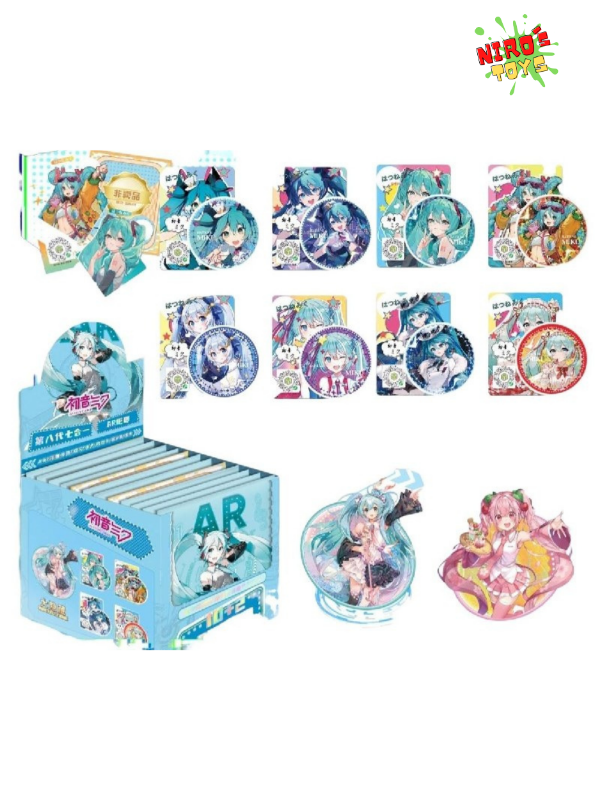 Producto - Miku x10 - Pin Hatsune Miku - Nirostoys