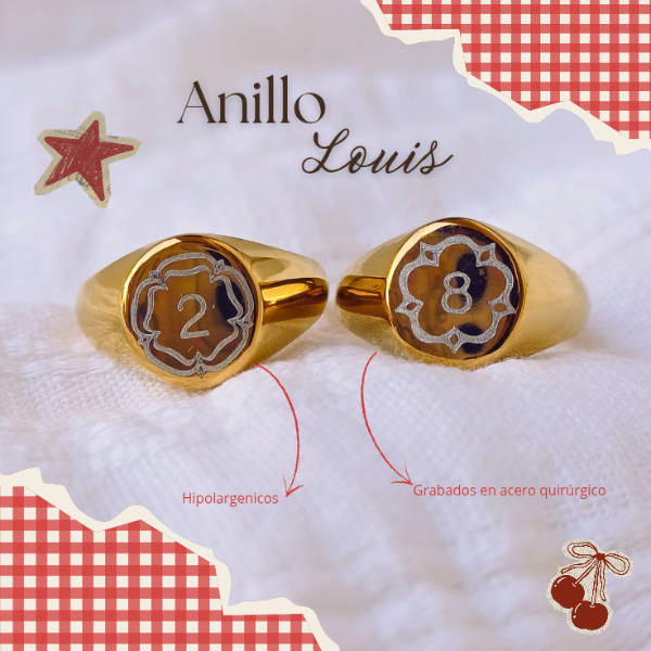 Producto - Anillo louis (dorado)