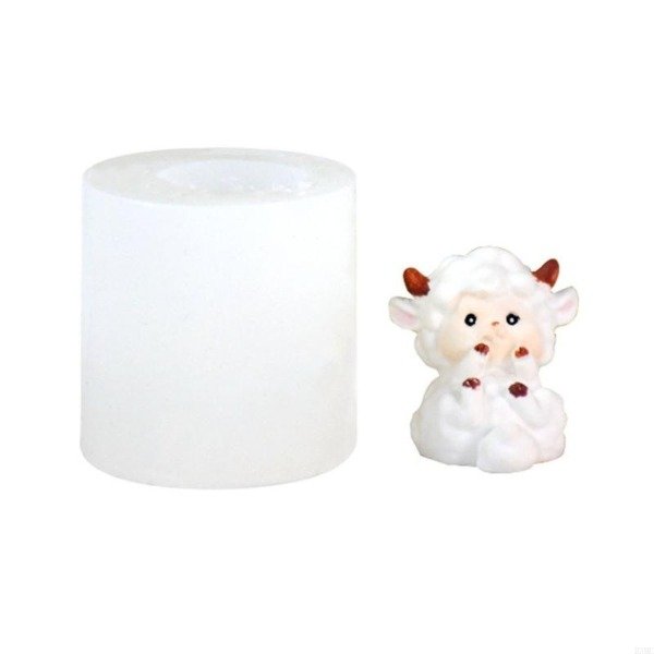 Producto - Molde de silicona ovejita acostada