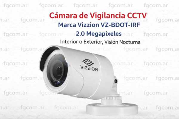Producto - Camara de Vigilancia CCTV Vizzion VZ-BDOT-IRF