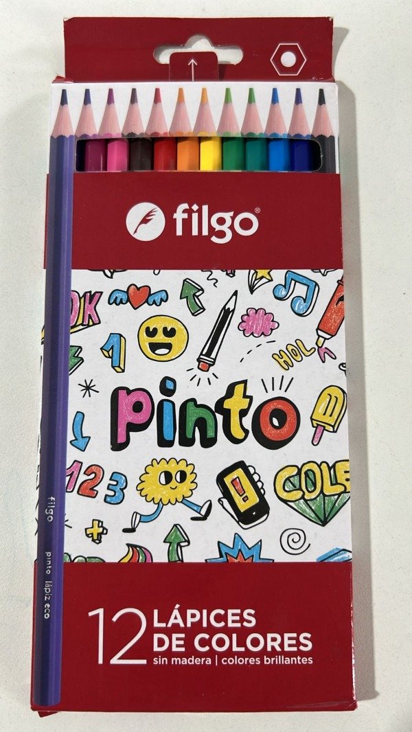 Producto - SET DE LAPICES FILGO PINTO DE 12 UNIDADES