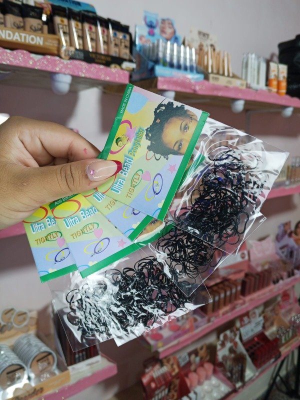 Producto - Gomitas Para Trenzas (Color Negro)