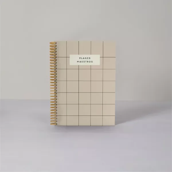 Producto - Cuaderno Planes maestros A5