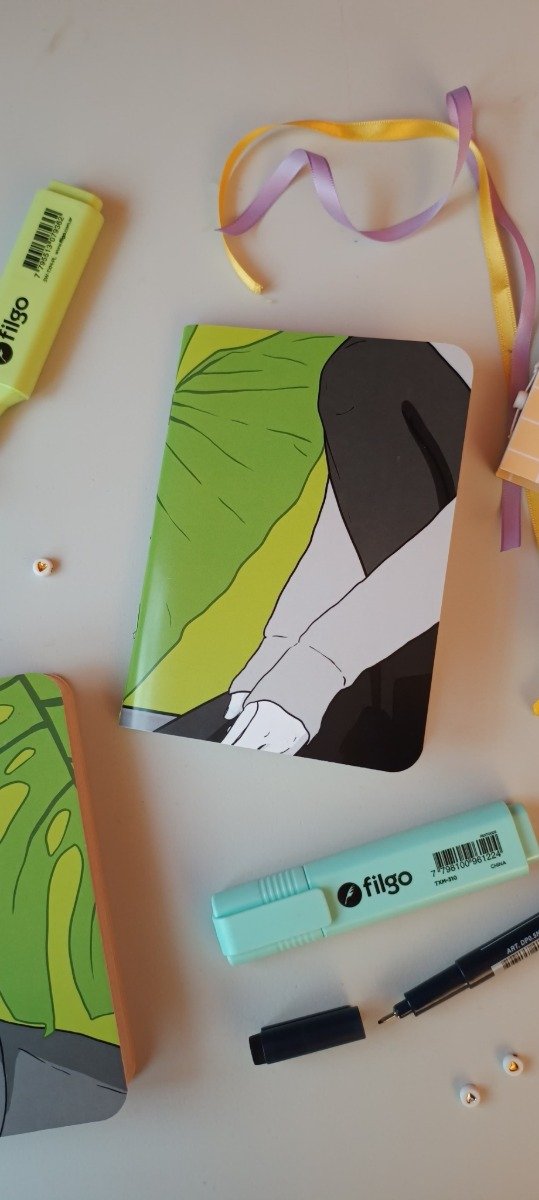 Producto - Cuaderno A6 verde