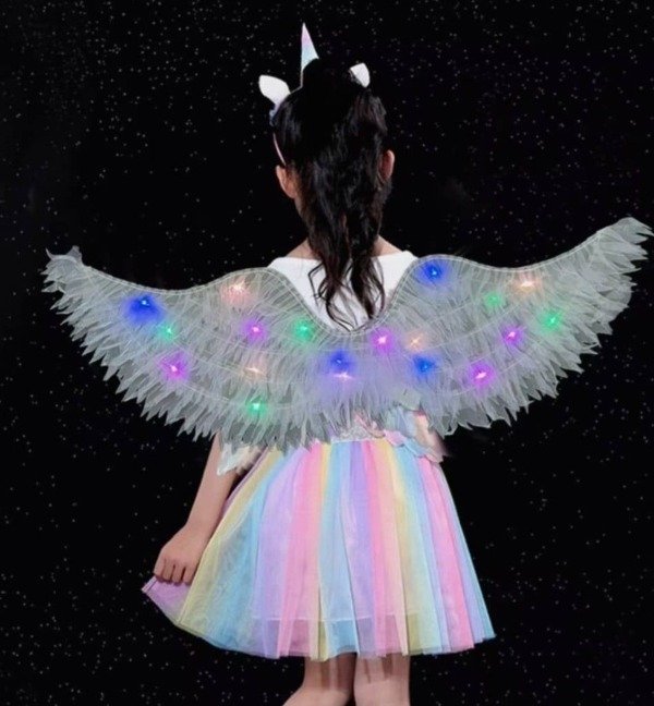 Producto - Alas con luces led de colores
