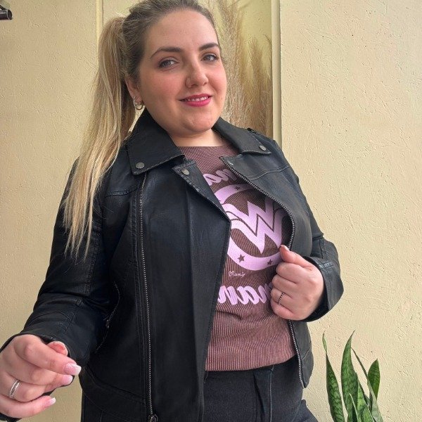 Campera Ecocuero clásica — imagen 2
