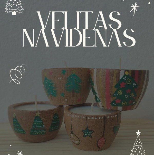 Producto - POR PEDIDO VELITAS NAVIDEÑAS