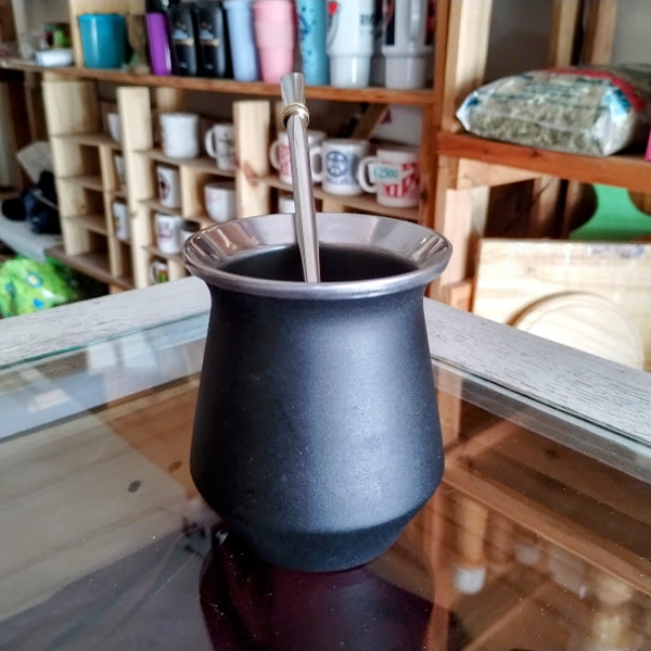 Producto - Mate de acero doble capa liso