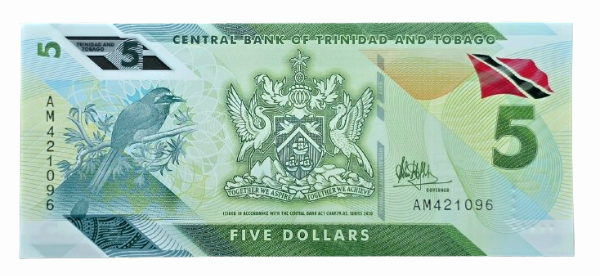 Producto - Trinidad y Tobago 5 Dollars (2020) Escena de mercado local Pick.61a Unc
