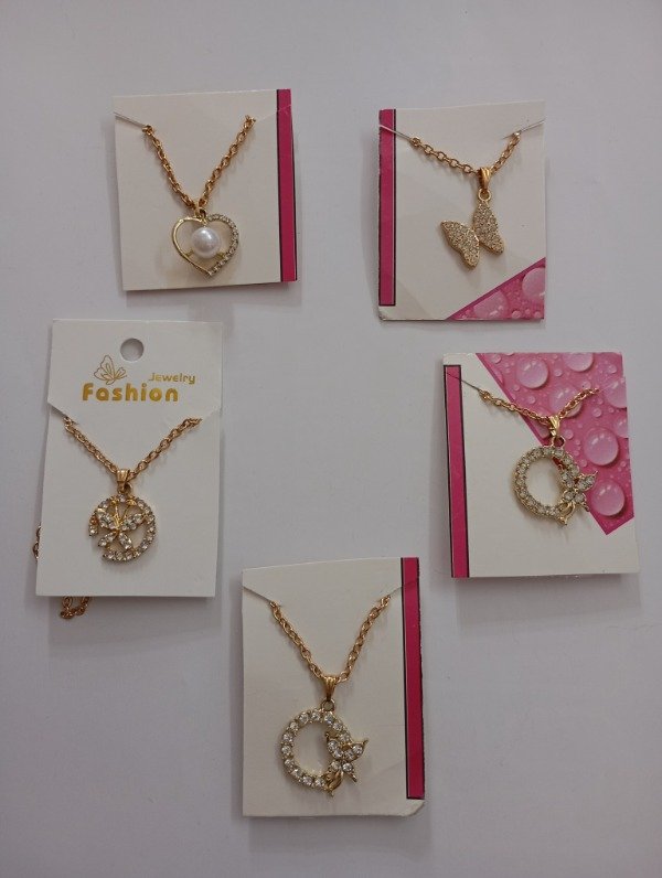Producto - Collar Strass Dorado - 0