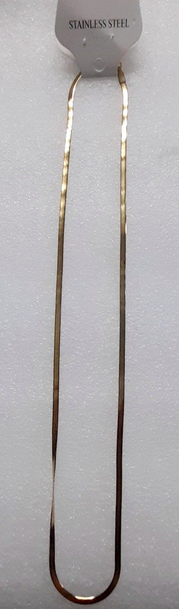 Producto - Cadena acero dorada DJ 10157 50 cm FLA 9/25
